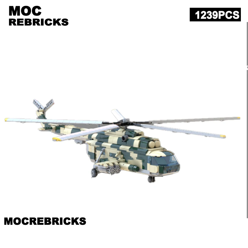 MOC-190422  Military Series Assemble Building Block Russian two-wheeled machine Model Set Bricks Children's Puzzle Gifts