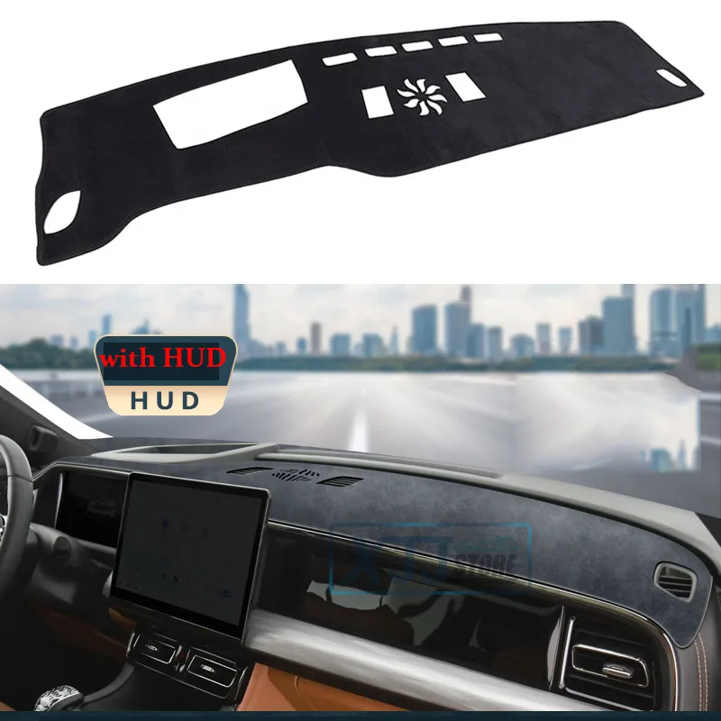 

For GAC Trumpchi GS8 2022 2023 2024 Car Dashboard Cover Center Console Cover Dash Mat Carpet Protector Sunshield