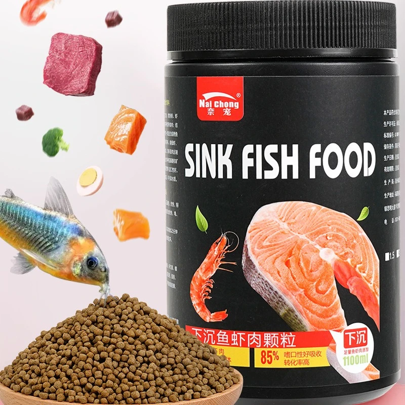底生魚用ナイチョン肉質タンパク質沈下性ペレット、プレコストマ - Aquarium Fish Vitamin のレビューと価格