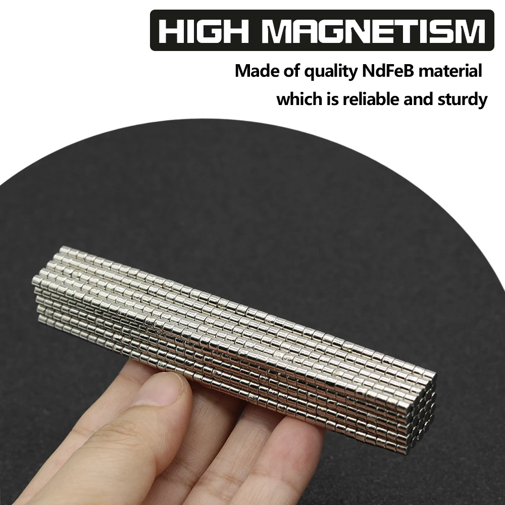 10~2000Pcs 3mm x 3mm N35 NdFeB Round Magnet Super Powerful Neodymium Magnets  Strong Permanent Magnetic imanes Disc 3x3