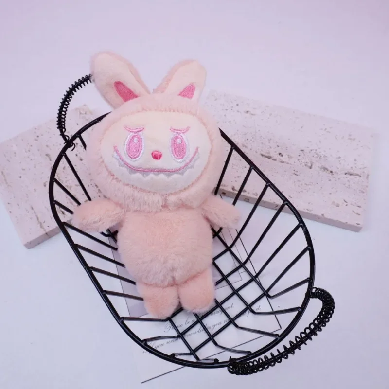 Nuovo Kawaii Labubu peluche bambola portachiavi ciondolo cartone animato Anime carino peluche bambola zaino ciondolo portachiavi accessori bambola giocattoli