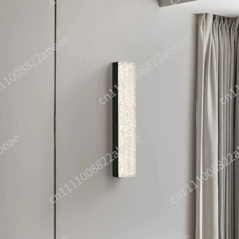 Luxury Wall Lamp Living Room Model Room Background Wall  Aisle Lighting Post-modern Bedroom Bedside Lamp Wall Lamp