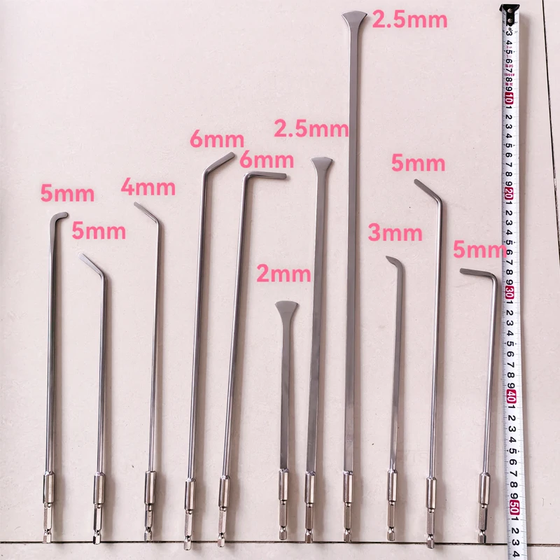 20PCS Paintless Dent Repair Rods Kit Quick Release Auto Body Dent Removal Tools