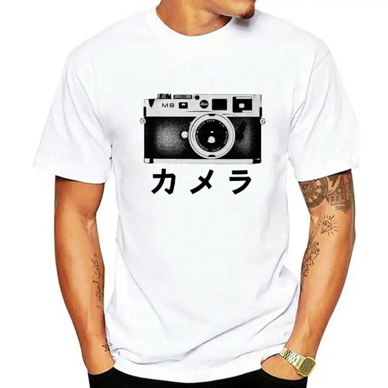 Camera T Shirt Leica classic M8 Japanese Kamera shirt Unisex