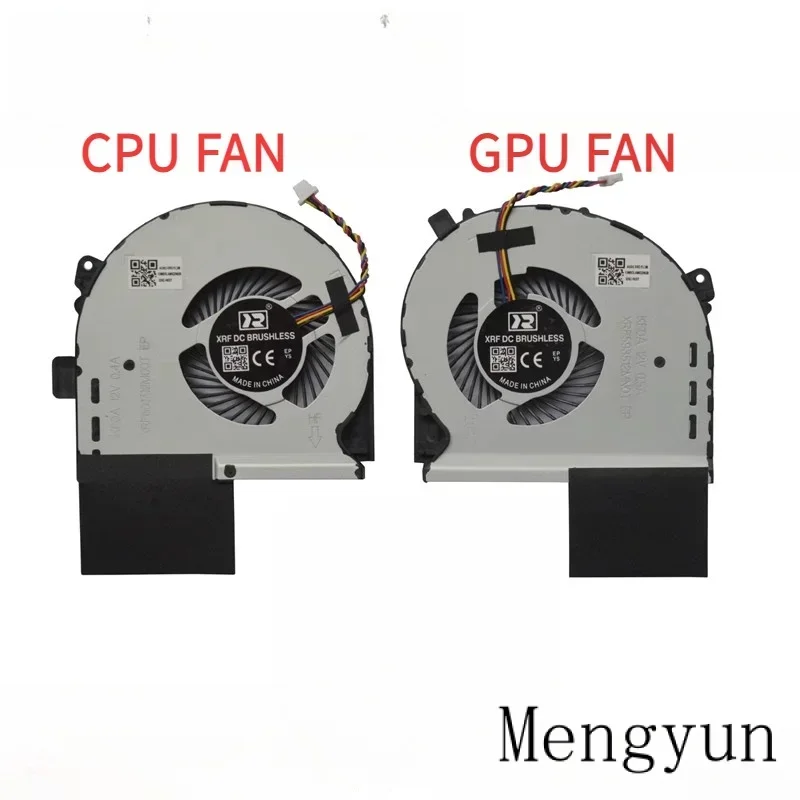 New laptop CPU GPU cooling fan cooler notebook PC for Asus ROG Strix gl703 gl703gs gl703gm dc12v 0.4a 4pin