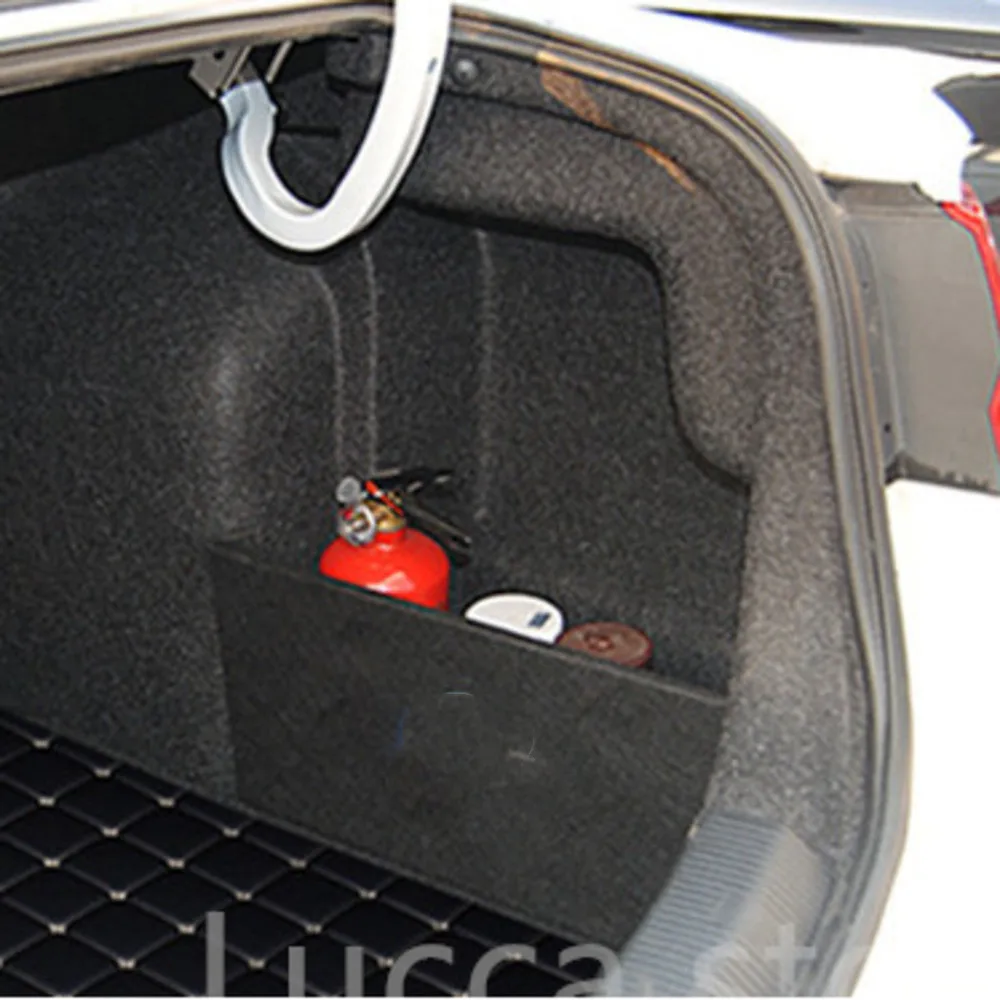 

For Skoda Octavia Mk2 Mk3 Mk4 Sedan 2005-2021 Car Accessories Flannel Auto Trunk Side Storage Organizer Board Baffle Partitions
