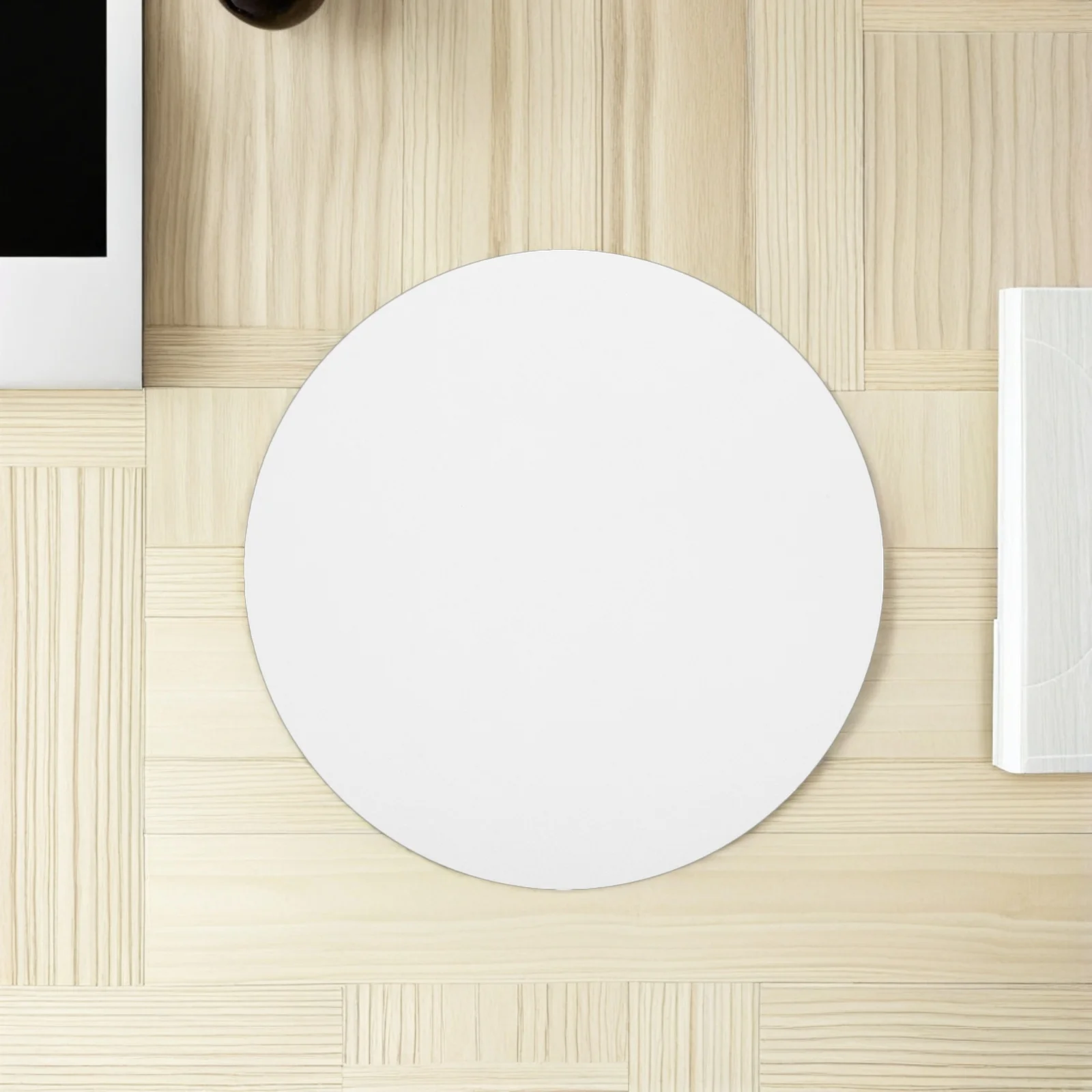 

39.5Cm Round Acrylic Ceiling Lamp Diffuser White Led Light Cover Replacement Easy Install Flush Mount Lighting Panel Frosted