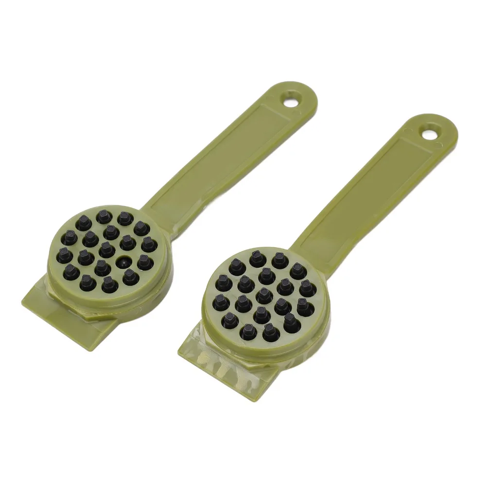 Cepillo quitaescamas de pescado ABS con mango ergonómico - imagen 4