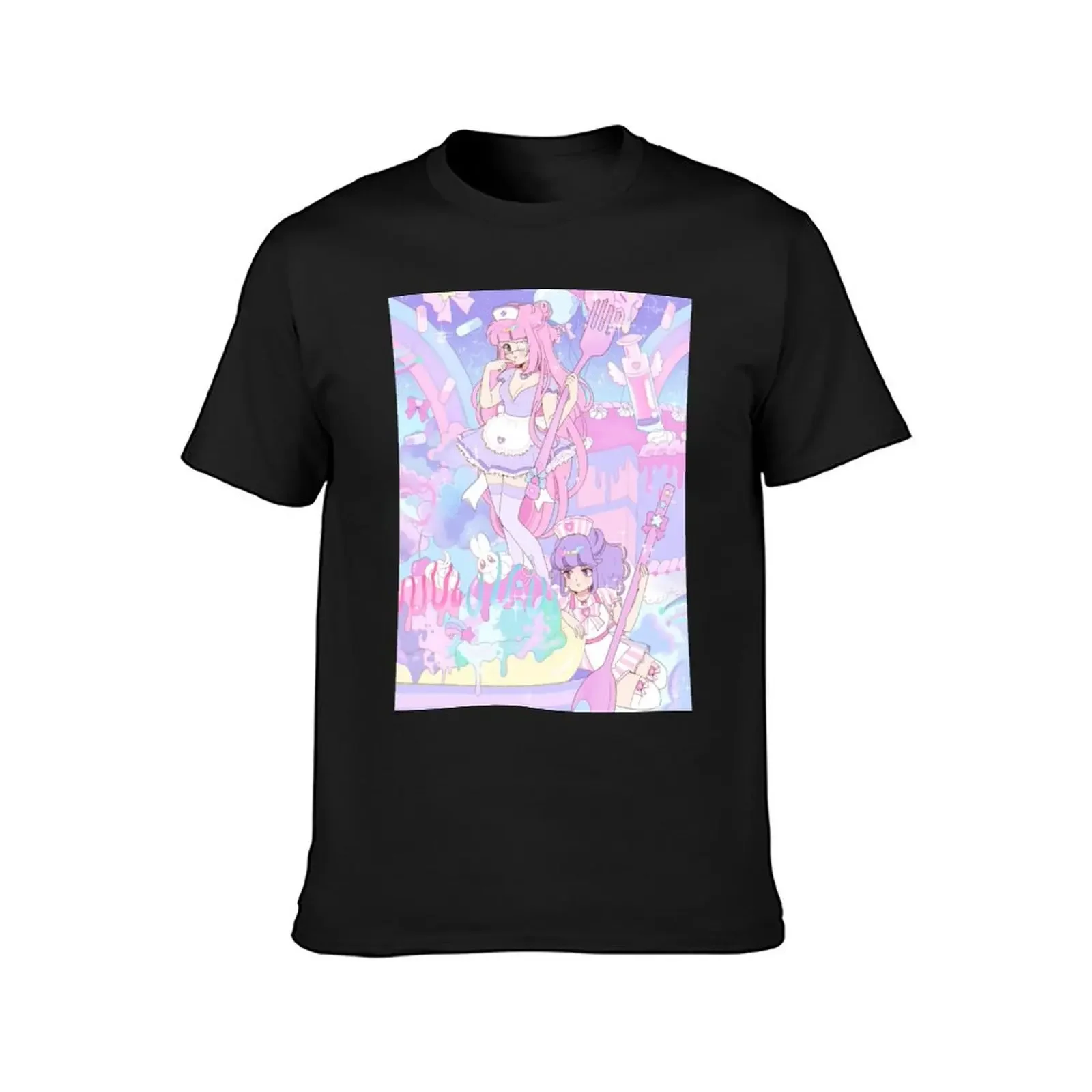 Parfum and Lavender Sweets World T-Shirt anime stuff oversized graphic tee anime oversized t shirts for men