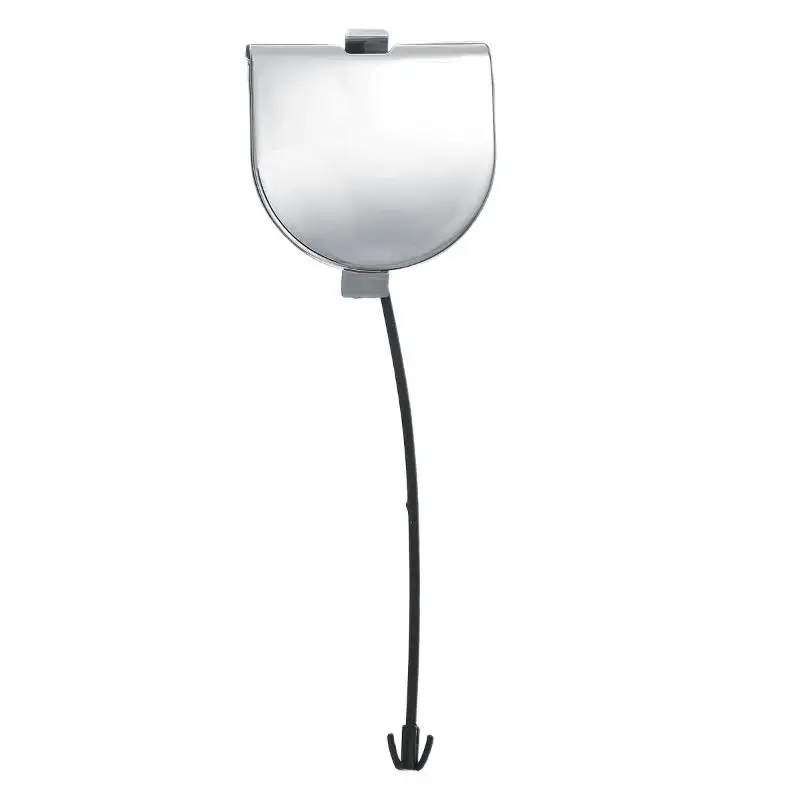 1 قطعة DIY اكسسوارات مانع صدمات خلفي للسيارة سحب هوك غطاء العين غطاء كروم لشركة فيات 500 500C 2007-2012