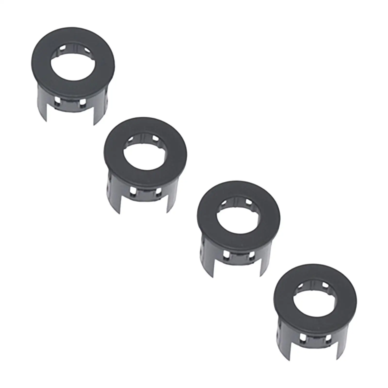 

4x Automotive Parking Assist Bezels/ 5LS52Tzzaa Front Rear for RAM 1500 Replace