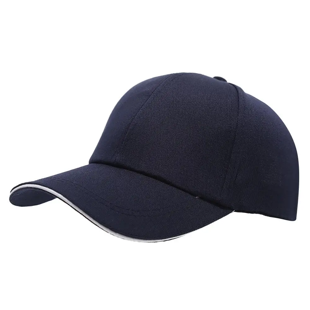 Customized Printed Logo Pure Cotton Metal Buckle Six Piece Diagonal Baseball Cap Men And Women Fashion Versatile Duck Tongue Hat