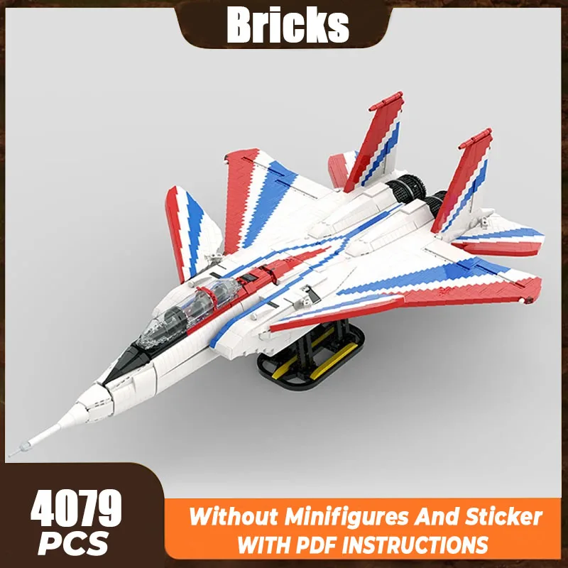 Moc Building Bricks Military Model NF-15B Research Aircraft Technology Modular Blocks Gifts Christmas Toys DIY Sets Assembly