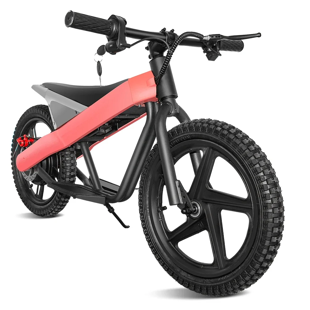 Safety Electric Kids Bike16 Inch Bicycle Stock E Bike China For Kids Balance Bike Electronic E Bicycle
