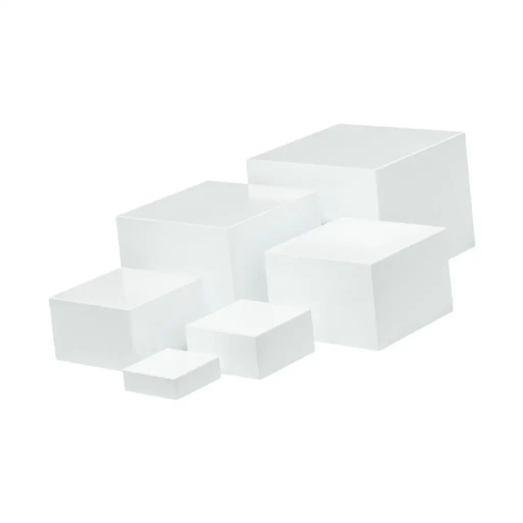 Acrylic Buffet Riser Set Multi-size Hollow Bottom Food Display Stands for Cake Dessert Table Weddings Parties - view 2