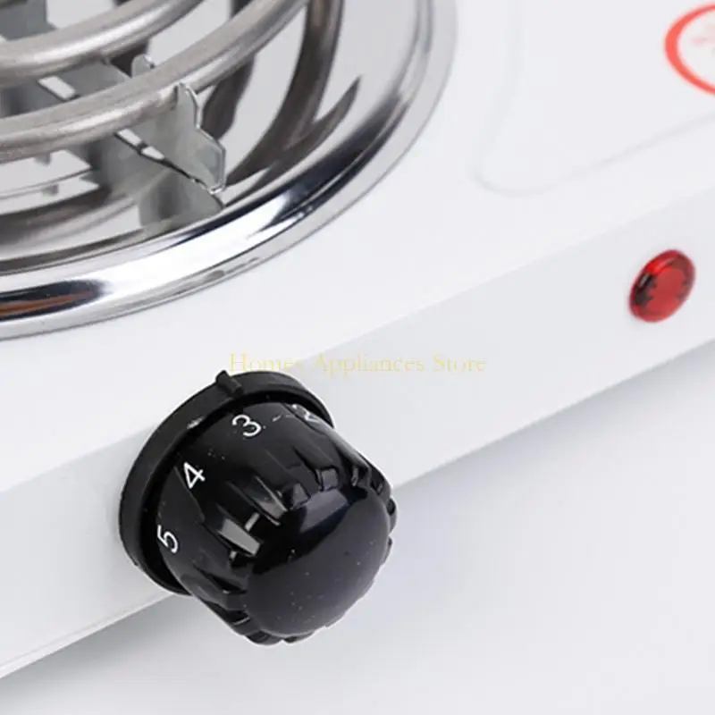 D0ABポータブル電気コイルホットプレートダブルバーナーカウンタートップクックトップ電気ストーブ調整可能な温度制御