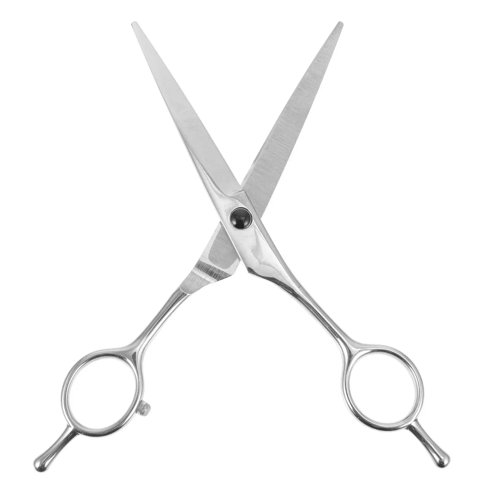 

5.0 Inch Stainless Steel Hair Cutting Scissors Professional Hairdressing Shears Silver Lightweight Portable Salon Grade Tool