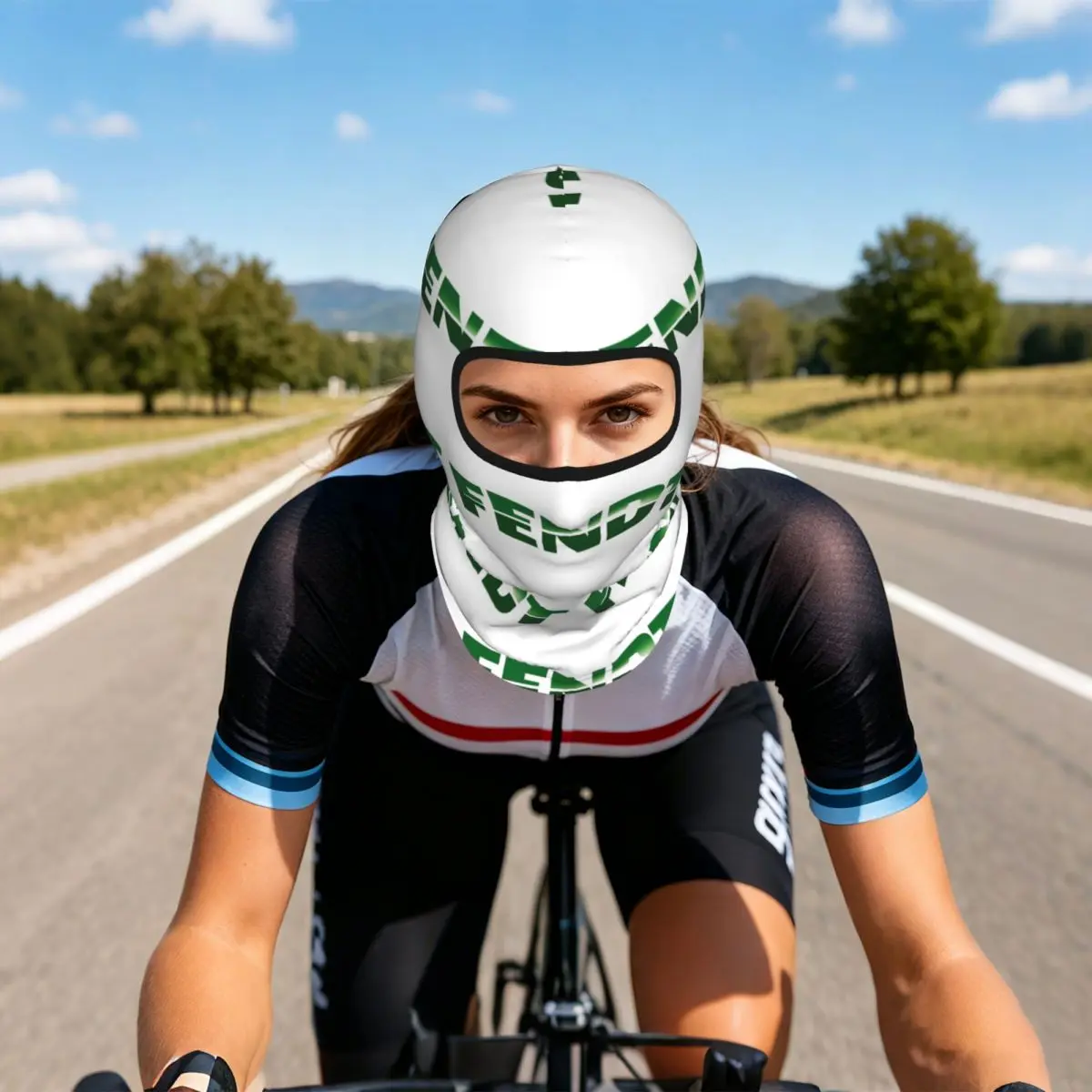 Fendt German Tractors Breathable Thin Balaclava Full Face Mask Sun Protection Neck Gaiter For Motorcycle Fishing Outdoor