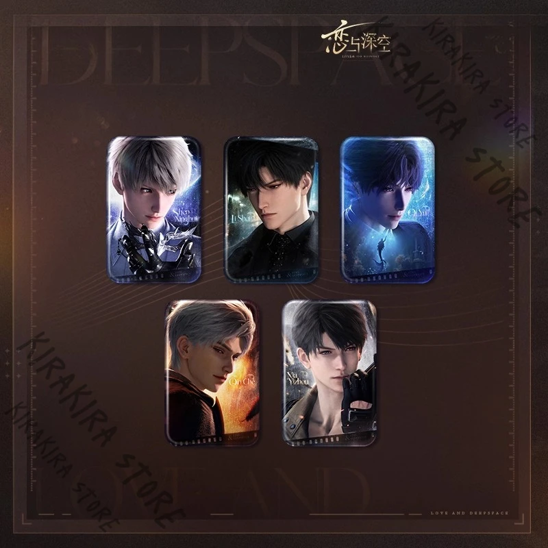 

Love and Deepspace Tinplate Badge Cosplay Emblem Breastpin Rafayel Zayne Xavier Sylus Brooch Caleb Genuine Official Pre Sale