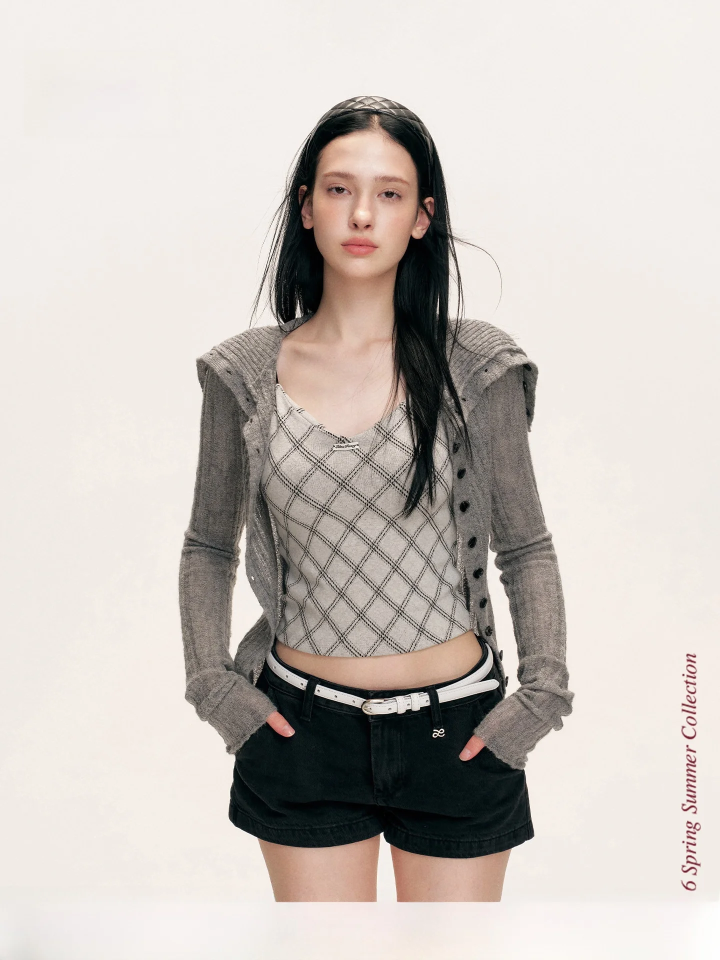 

Модный женский топ-майка Lii.Liilou Vintage Resurgence со встроенными чашечками, V-образным вырезом, утягивающий, с ромбовидным узором, для ношения под одеждой