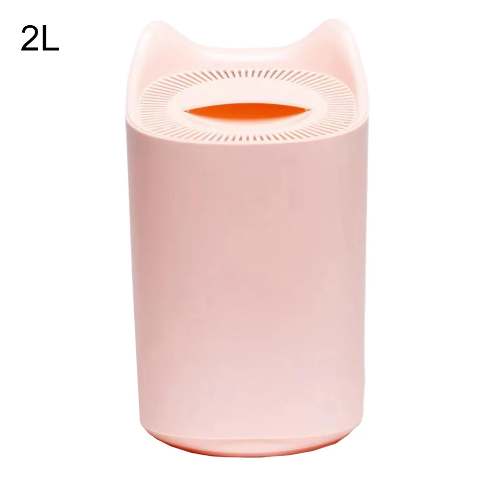 

Компактный дорожный увлажнитель воздуха с LED-подсветкой, большой емкости, розового цвета, портативный, легко носить с собой