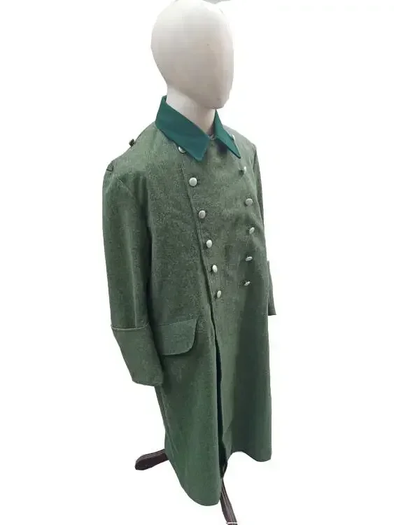 역연극 WW2 ARMY WH M36 필드 그레이 울 GREATCOAT 코트 WWII 군복