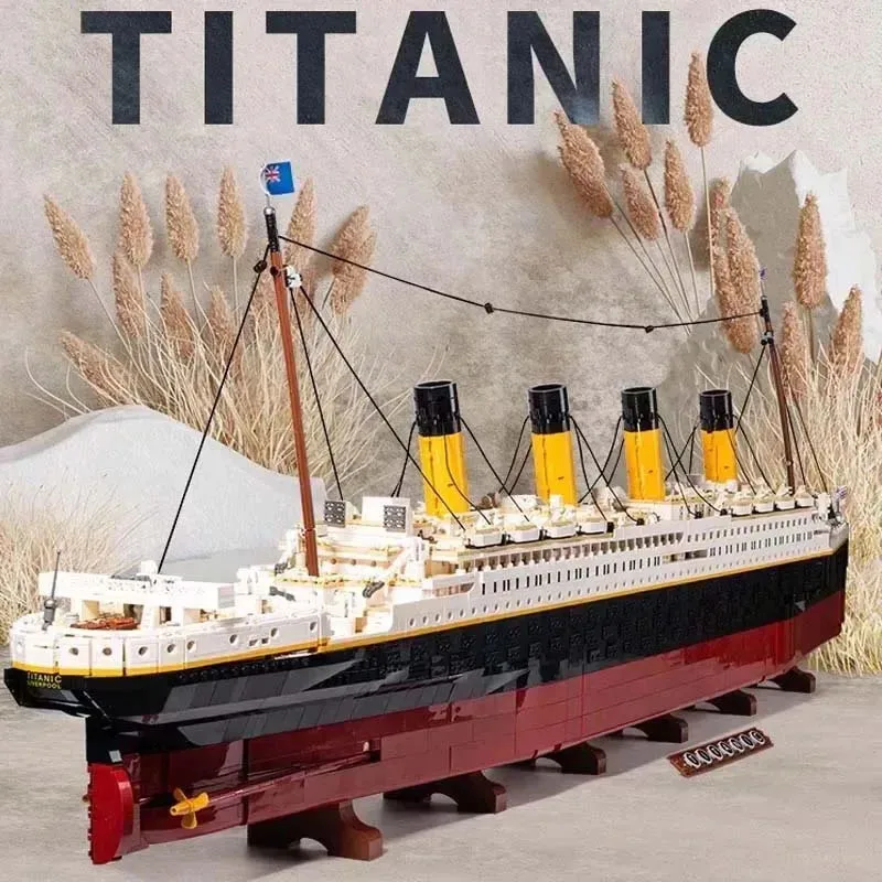 9090 PCS Titanic Ship Toys Kid Birthday Christmas Gifts Compatible With Building Blocks Bricks 10294