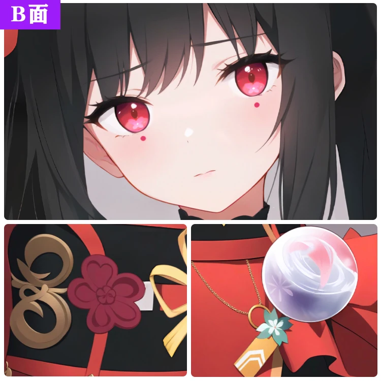 Двусторонняя длинная подушка для обнимания дакимакура из игры аниме Honkai: Star Rail Sparkle