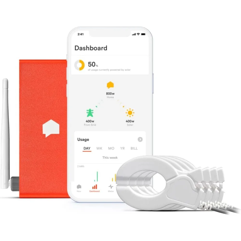 

onitor with Solar – Track Electricity Usage and Solar Production in Real Time Meets Rigorous ETL/Intertek Safety S