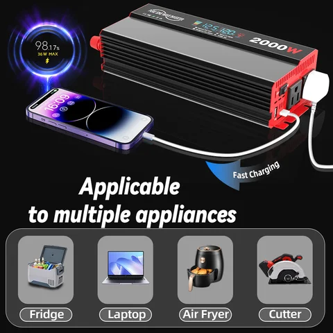 10 best sales pure sine wave inverter 2000w - №5
