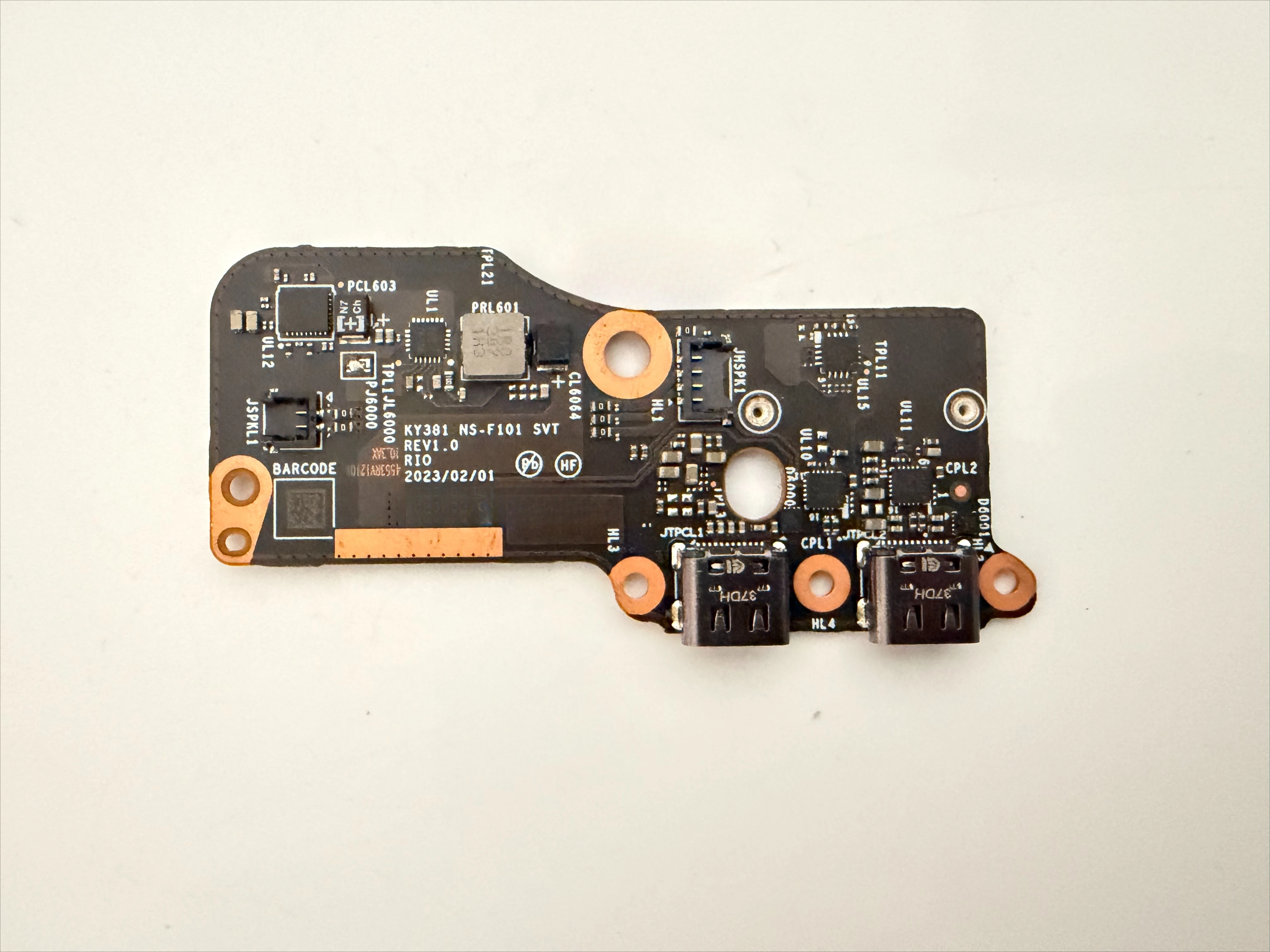 For Lenovo Yoga Book 9 13IRU8 NS-F101 Charging Board Type-C Board, Power Board