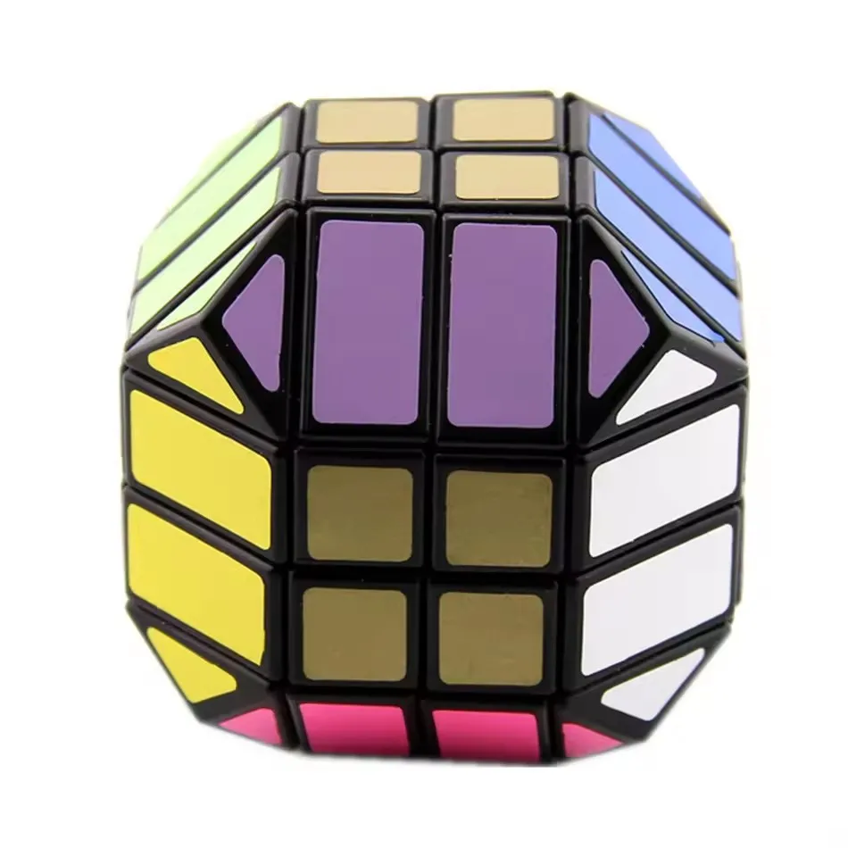 Lanlan Super Mask CaneBall cubo magico 4x4x4 Puzzle di velocità a forma di palla Super Mask Cube Giocattolo educativo Cubo magico professionale