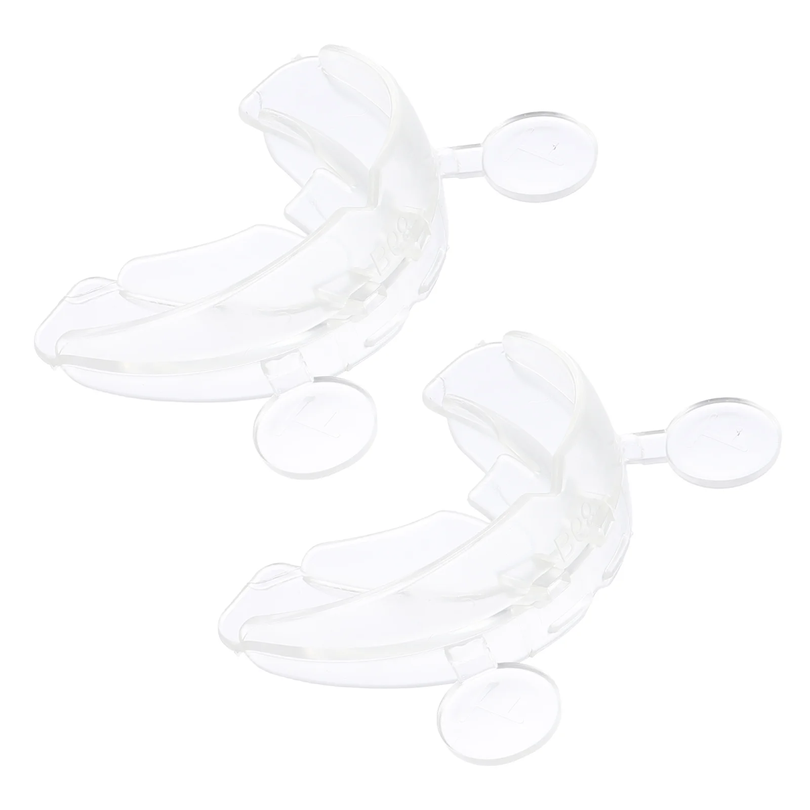 2 Pcs Braces Adults Tooth Corrector Gum Shield Holder for Sports Mouth Guard at Night