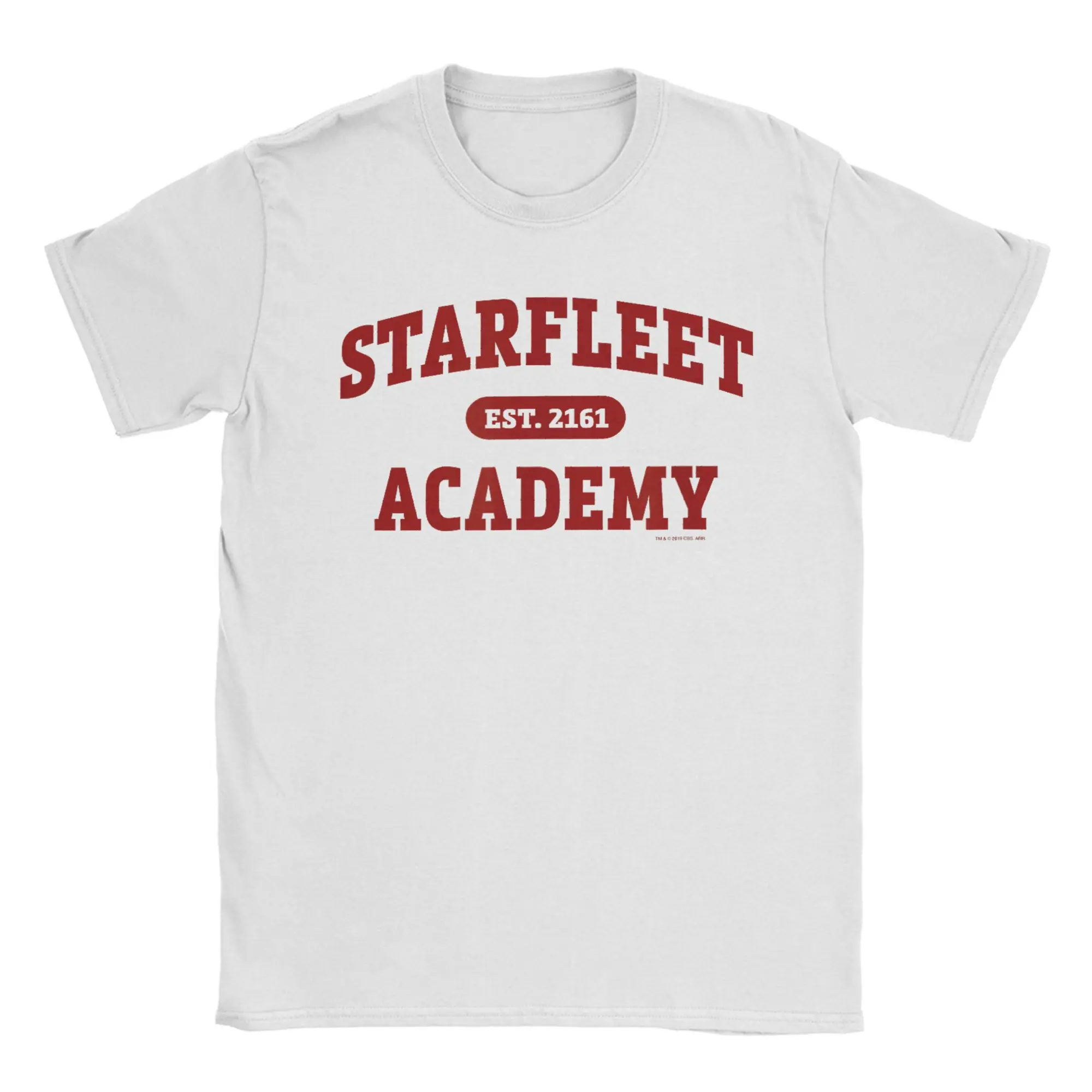 تي شيرت رجالي من Stars Treks Starfleet Academy EST تي شيرت 100% قطن تي شيرت صيفي برقبة دائرية تي شيرت عصري رائع غير رسمي مقاس كبير