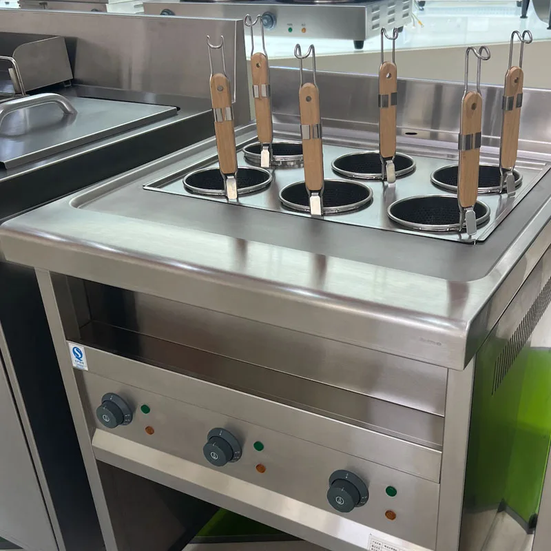 غلاية المعكرونة الكهربائية التجارية ذات التدفق النفاث من TLF للفندق والمطعم بيع الشوارع على نطاق صغير لغليان الزلابية والمعكرونة