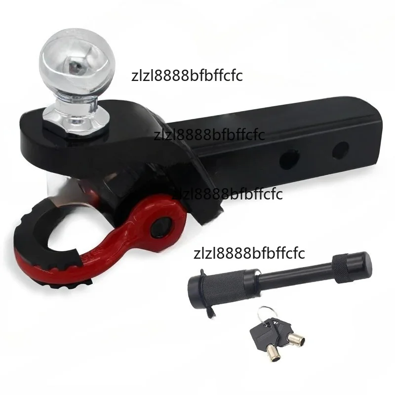 Suitable for off-road vehicles with tongue plates, modified arms, welded square tube trailer hooks
