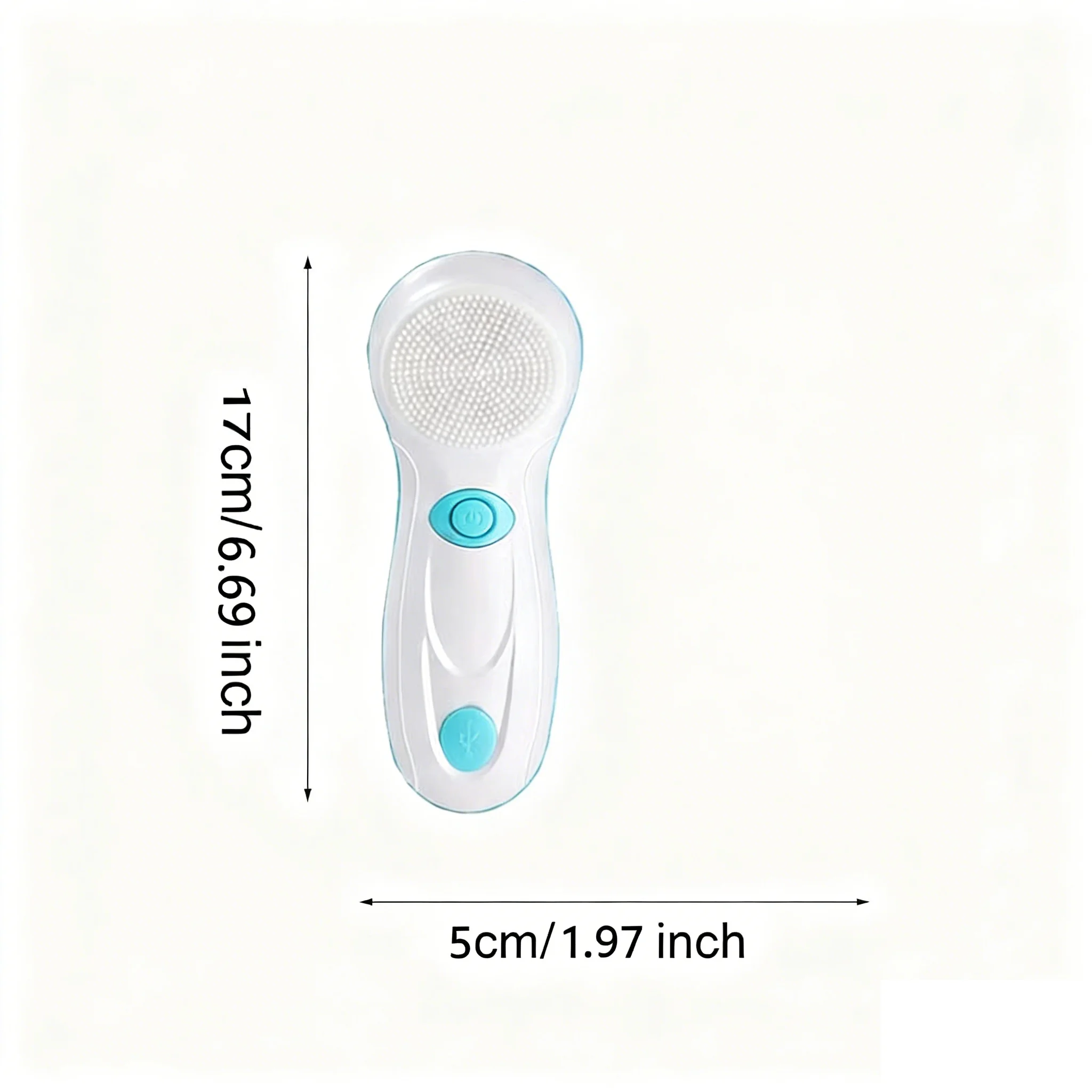 فرشاة تنظيف الوجه 4 في 1، منظف الوجه الكهربائي، ماكينة غسيل سبا للعناية بالبشرة، مدلك تنظيف الرؤوس السوداء #5