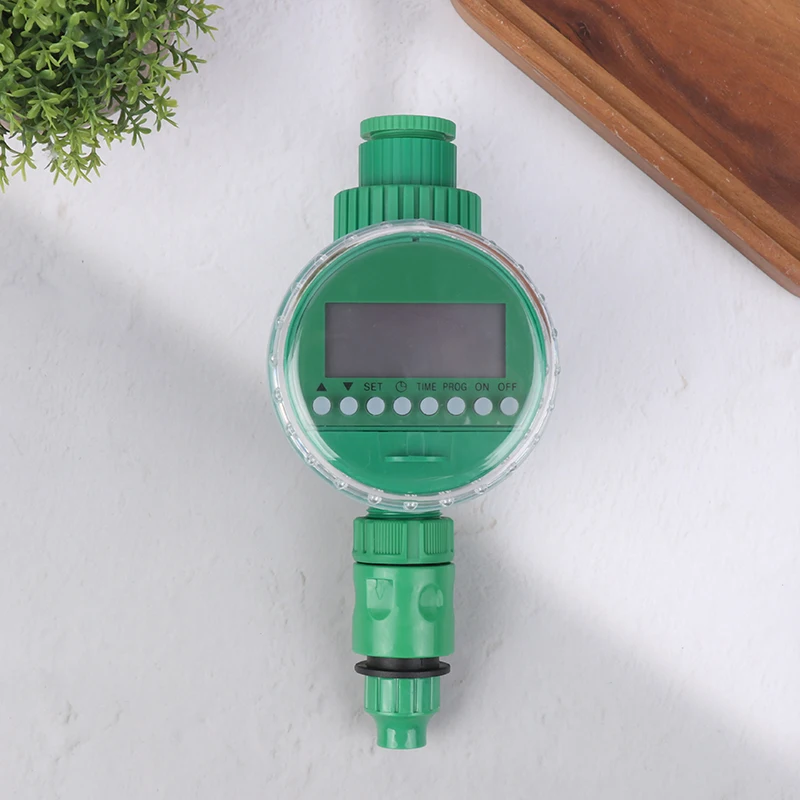 Automatic Garden Watering Controller LCD Timer - close-up view