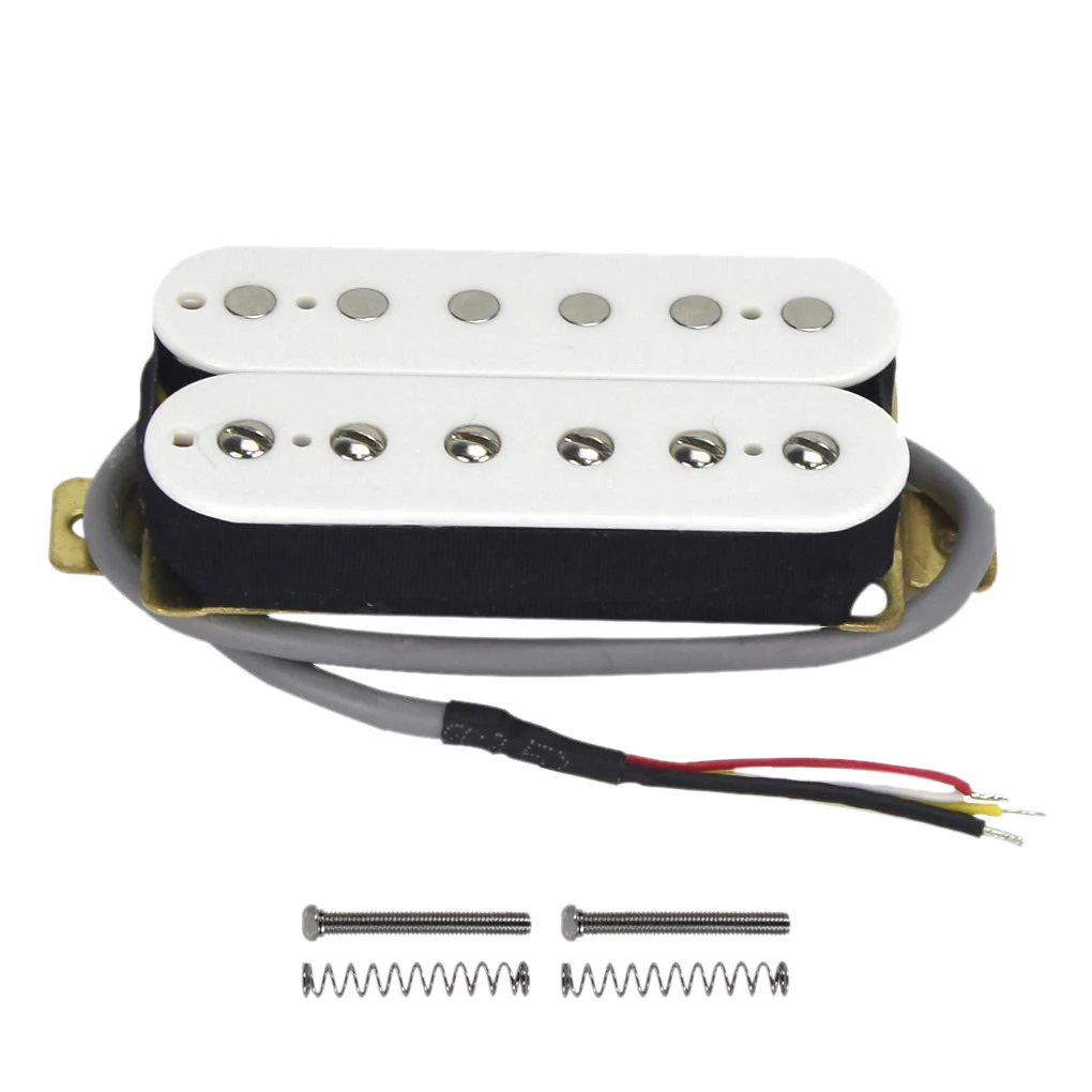 

Electric Guitar Humbucker Pickups Neck Alnico V Pickup White