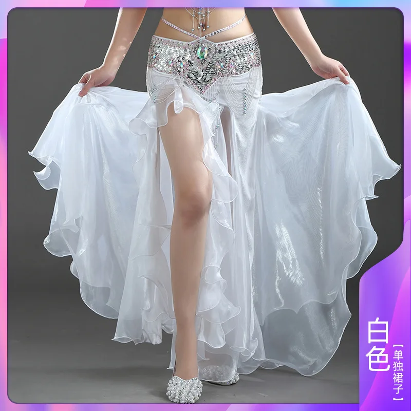 امرأة المخملية تنورة الرقص الشرقي أداء مذهل زي فستان رقص اللاتينية الحديثة مرحلة الرقص أداء الملابس #6