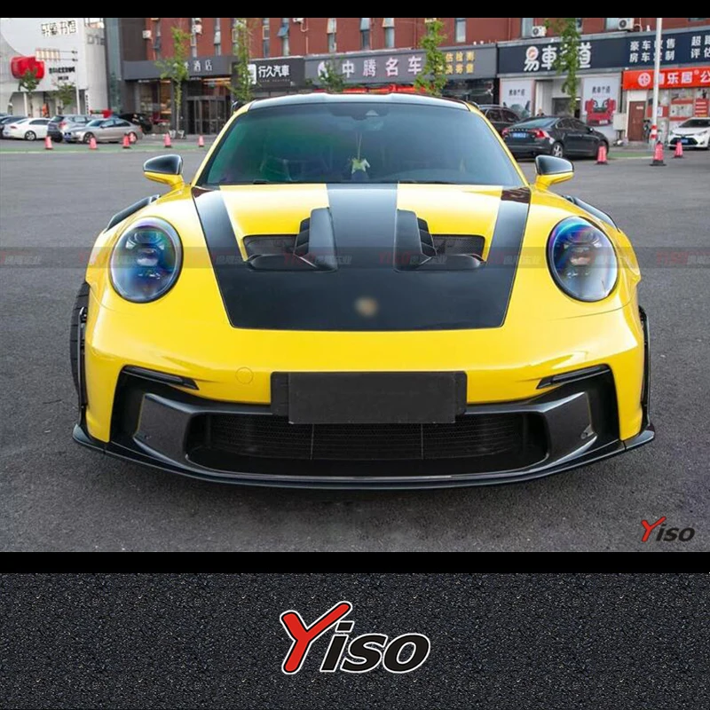 OEM Style Dry Carbon Fiber Body Kit for Porsche Carrera S 992 911 GT3 RS Front Lip Side Skirts Aerodynamic kit Diffuser Spoiler