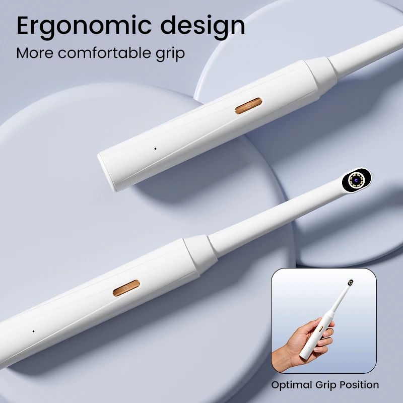 Handheld WIFI Endoscope Video Camera 8LEDs Photo Capture Digital Wireless Inspection Borescope USB-C Charging For Smart Phones