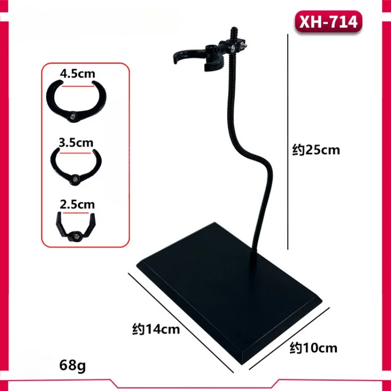 Black Snake Bone Stent Base, Action Figure Boneca Corpo, XH 1:6, 1:9, 1/12 Escala, Suporte Modelo, 6 ", 9", 12"