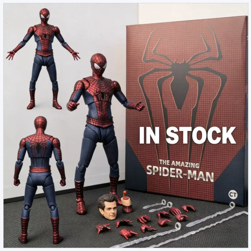 

IN Stock Hot New Ct Toys The Amazing Spider-Man Andrew Garfield Action Figure Collectible Model Toy Gift