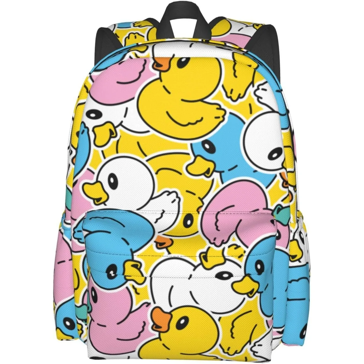 

Rubber Ducks Laptop Backpack For Men Women, Cute Ducky Lightweight Daypack Bookbag For Daily Commutes Business Travel Hiking