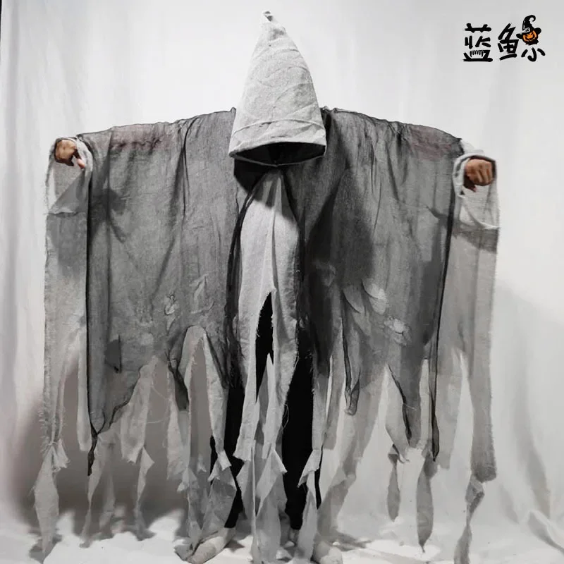 

Halloween Ghost Cloaks Wizard Photo Pros Dementors Cosplay Costume Clothing Props Costumes Outfit