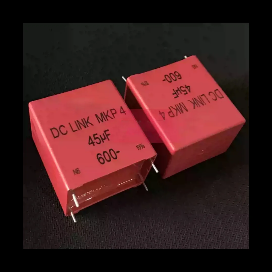DC LINK MKP 4 600V 45UF 456 novo capacitor de quatro pinos