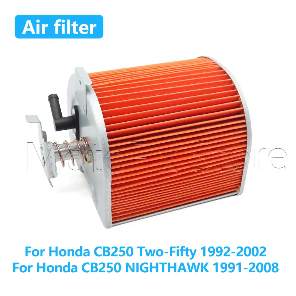 

For Honda CM 125 150 CB250 Two-Fifty 1992-2002 CB250 NIGHTHAWK 1991-2008 Motorcycle Air Filter Cleaner Air Intake Filter Element