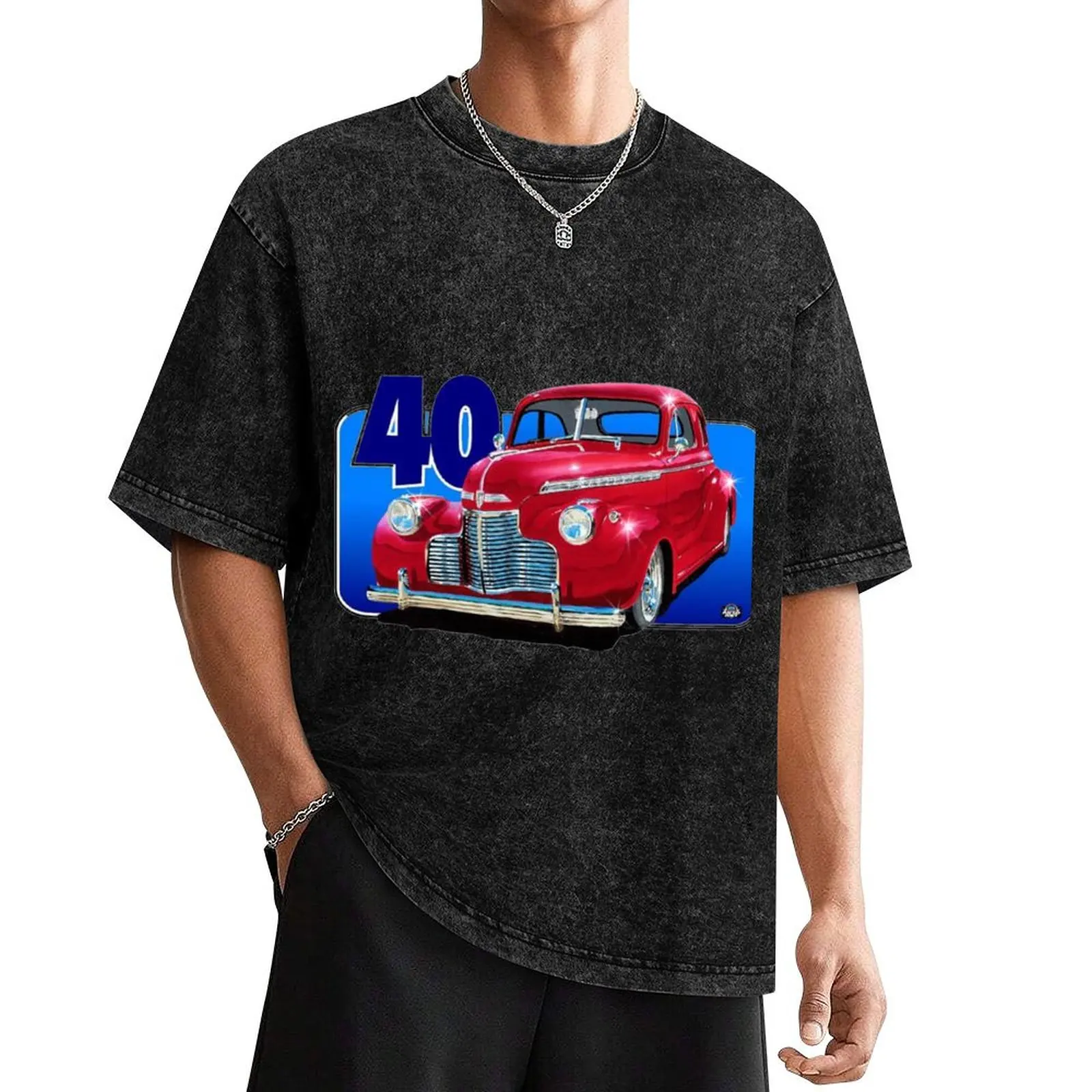 

1940 Chevy Coupe T-Shirt quick drying oversized graphic tee clothes luxury designer mens t shirt