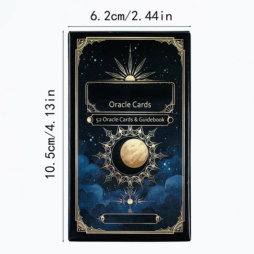 New Oracle Cards 52 Oracle Cards English Version Predictive Divination Deck Board Game Family Party Card Game Holiday Games